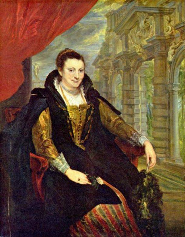 Portrait of Isabella Brandt - Peter Paul Rubens