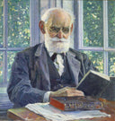 Portrait of Ivan Pavlov by Mikhail Nesterov — male oil painting wall art, Realism