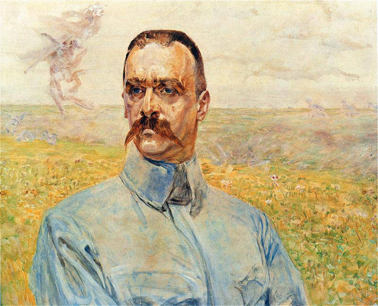 Portrait of Józef PiÅsudski - Jacek Malczewski