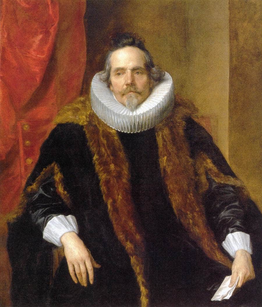 Portrait of Jacques Le Roy by Anthony van Dyck — hand-painted portrait oil painting reproduction on canvas