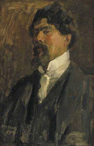 Portrait of Jan Toorop - Isaac Israels