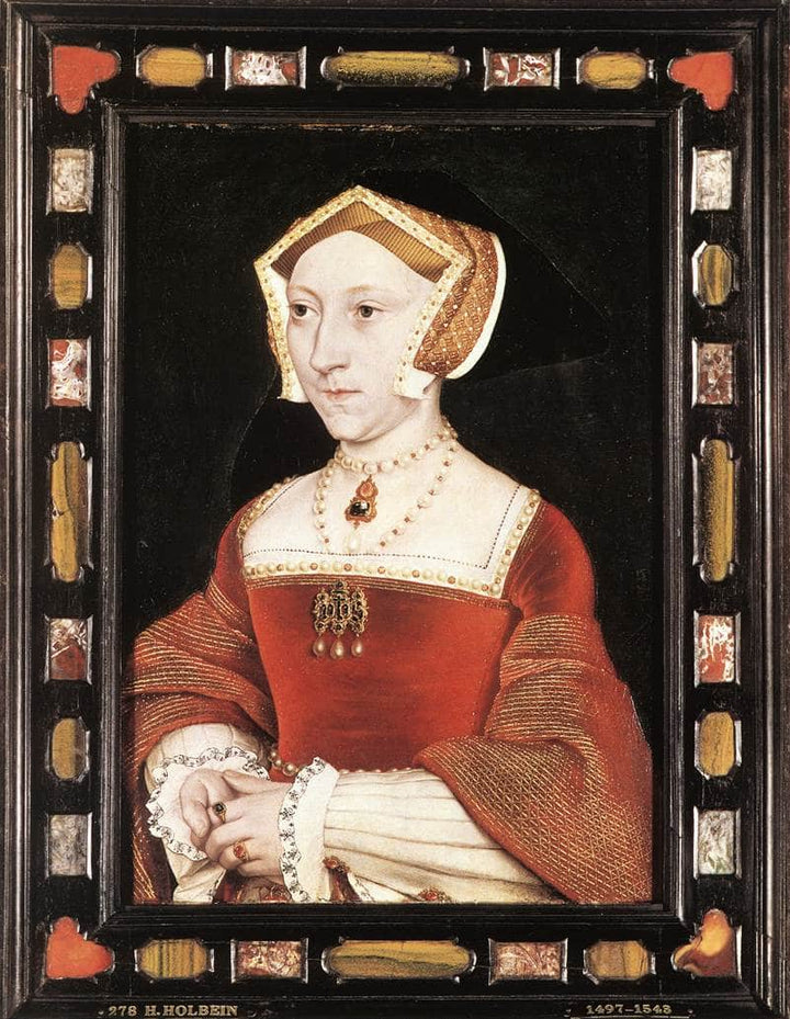 Portrait of Jane Seymour by Hans Holbein the Younger — hand-painted portrait oil painting reproduction on canvas