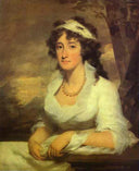 Portrait of Janet Dundas by Henry Raeburn — hand-painted portrait oil painting reproduction on canvas