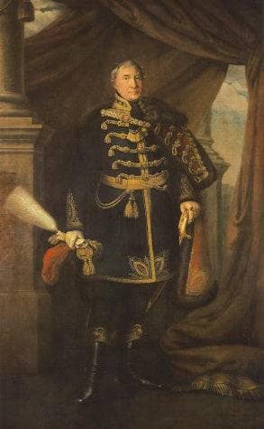 Portrait of János Buttler by Miklos Barabas — oil painting reproduction
