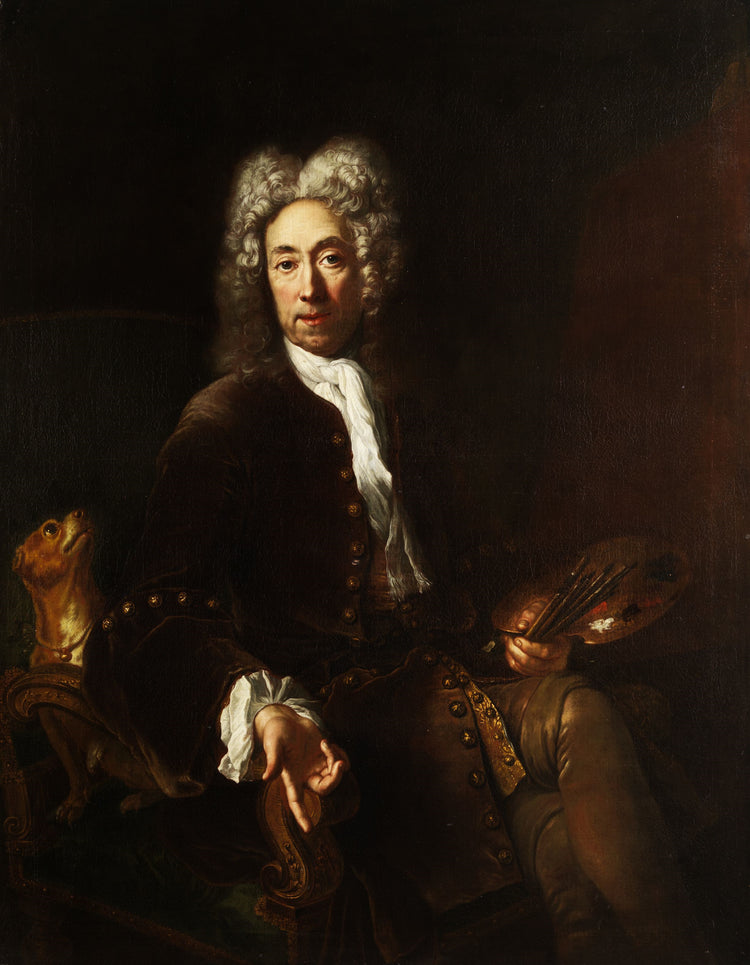 Portrait of Jean Baptiste Gayot Dubuisson - Antoine Pesne