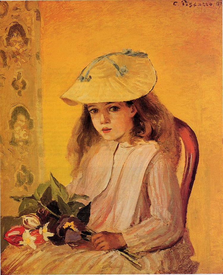 Portrait of Jeanne - Camille Pissarro