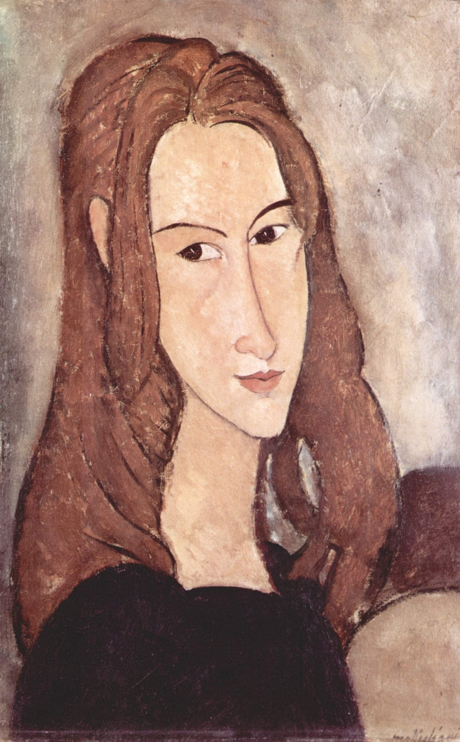 Portrait of Jeanne Hebuterne - Amedeo Modigliani