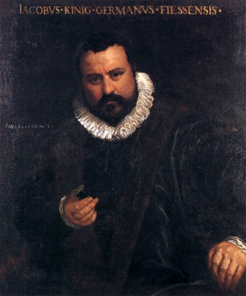 Portrait of Johann Jakob by Paolo Veronese — hand-painted portrait oil painting reproduction on canvas