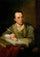 Portrait of Johann Joachim Winckelmann in dining room