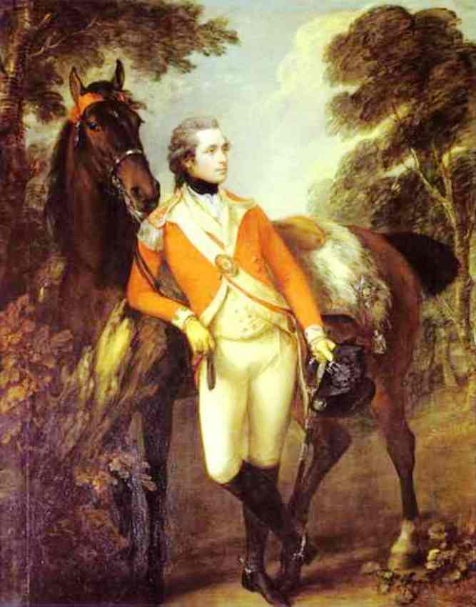 Portrait of John Hayes St. Leger - Thomas Gainsborough