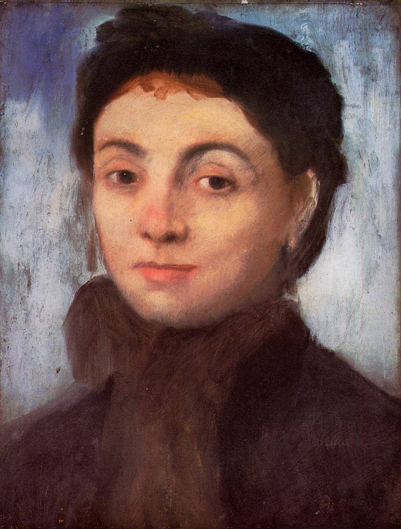 Portrait of Josephine Gaujelin - Edgar Degas