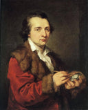 Portrait of Karl Leberecht by Angelica Kauffman — hand-painted portrait oil painting reproduction on canvas