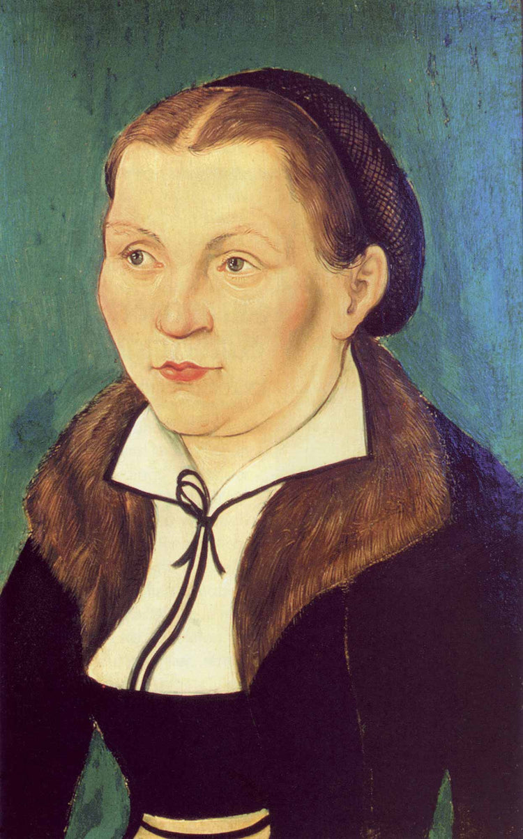 Portrait of Katharina von Bora - Lucas Cranach the Elder