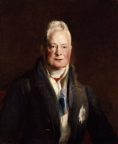Portrait of King William IV (1765-1837) by David Wilkie — oil painting reproduction