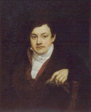 Portrait of Kusov Aleksey Ivanovich by Orest Kiprensky — male oil painting wall art, Romanticism