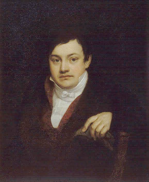 Portrait of Kusov Aleksey Ivanovich - Orest Kiprensky