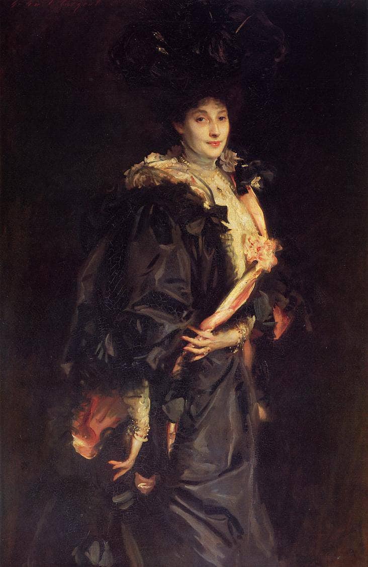 Portrait of Lady Sassoon by John Singer Sargent — hand-painted portrait oil painting reproduction on canvas
