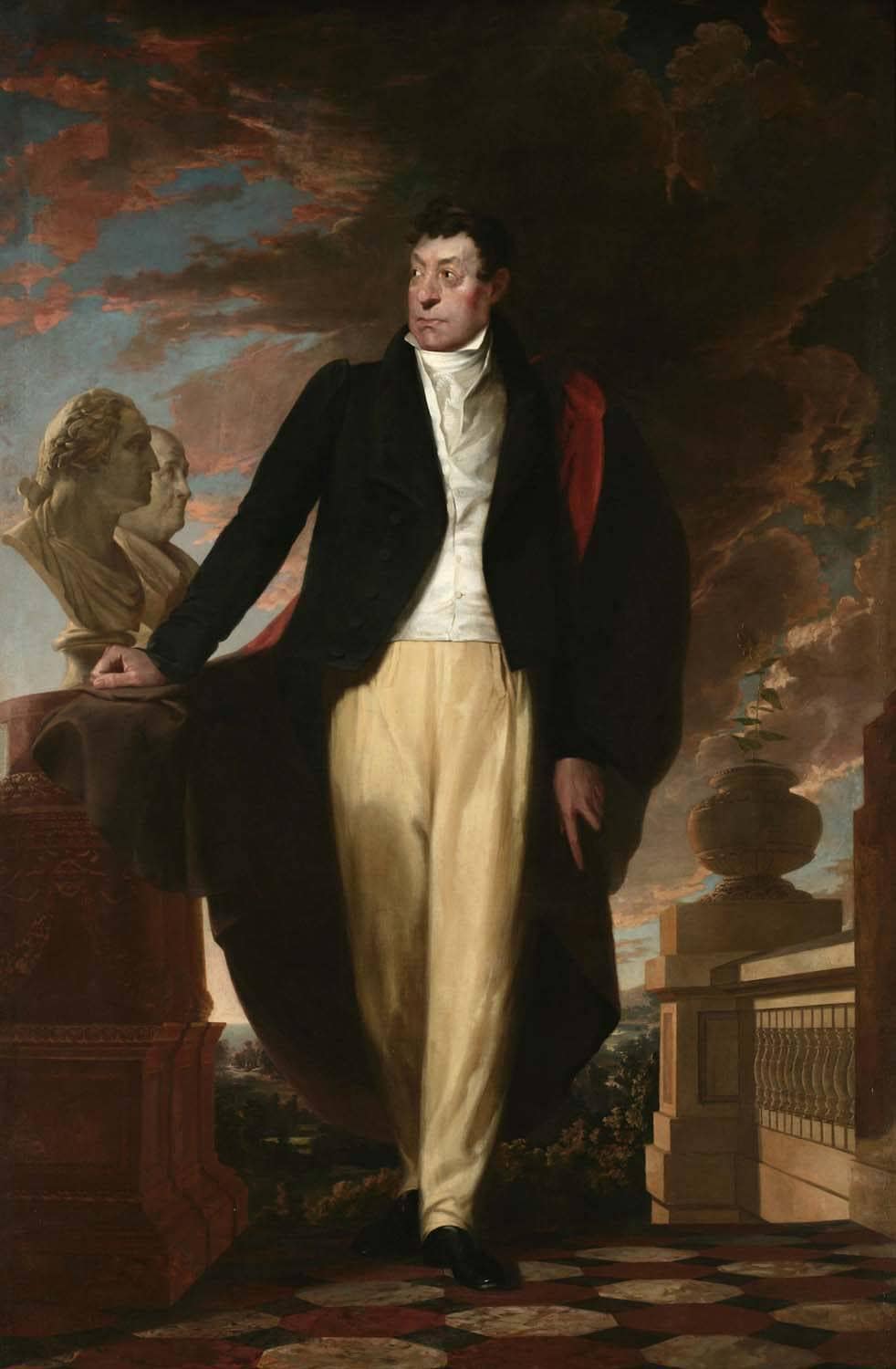 Portrait of Lafayette by Samuel Morse — hand-painted portrait oil painting reproduction on canvas