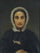 Portrait of Laura Mantegazza Brambilla in apartment