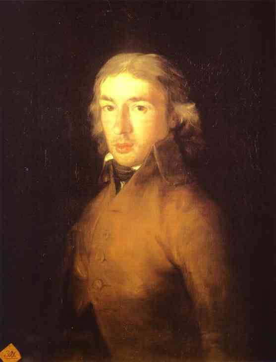 Portrait of Leandro Fernandez de Moratin - Francisco Goya