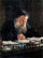 Portrait of Leo Tolstoy in hallway