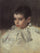 Portrait of Lialia (Adelaida) Simonovich in dining room