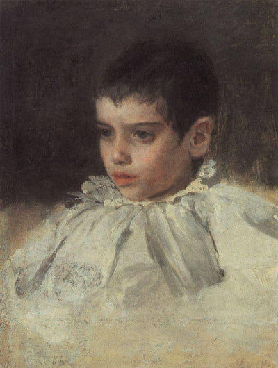 Portrait of Lialia (Adelaida) Simonovich in bedroom