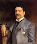Portrait of Louis Alexander Fagan by John Singer Sargent — hand-painted portrait oil painting reproduction on canvas