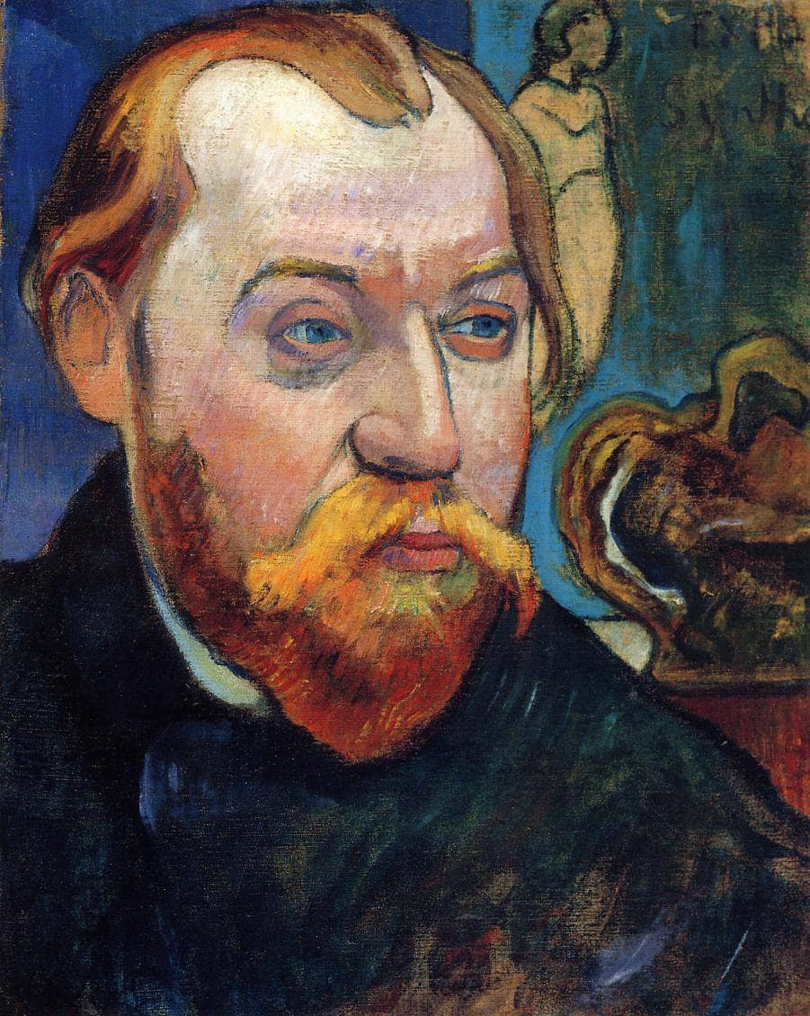Portrait of Louis Roy by Paul Gauguin — hand-painted portrait oil painting reproduction on canvas