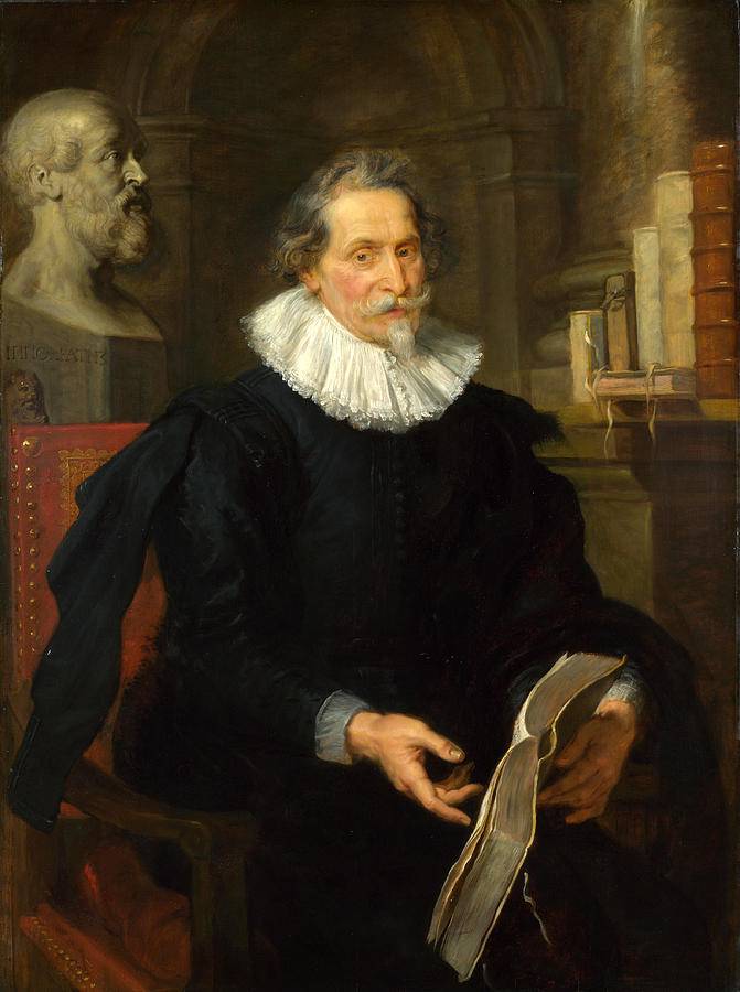 Portrait of Ludovicus Nonnius - Peter Paul Rubens