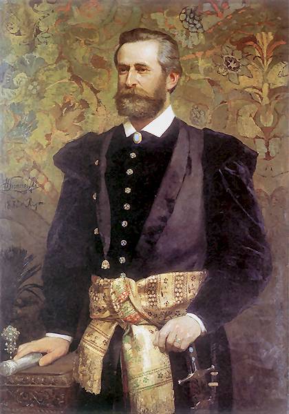 Portrait of Ludwik Wodzicki - Henryk Siemiradzki