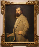 Portrait of Luigi Majoli by Antonio Ciseri — male oil painting wall art, Romanticism