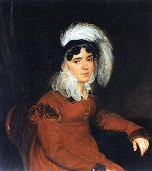 Portrait of M. A. Kikina - Karl Bryullov