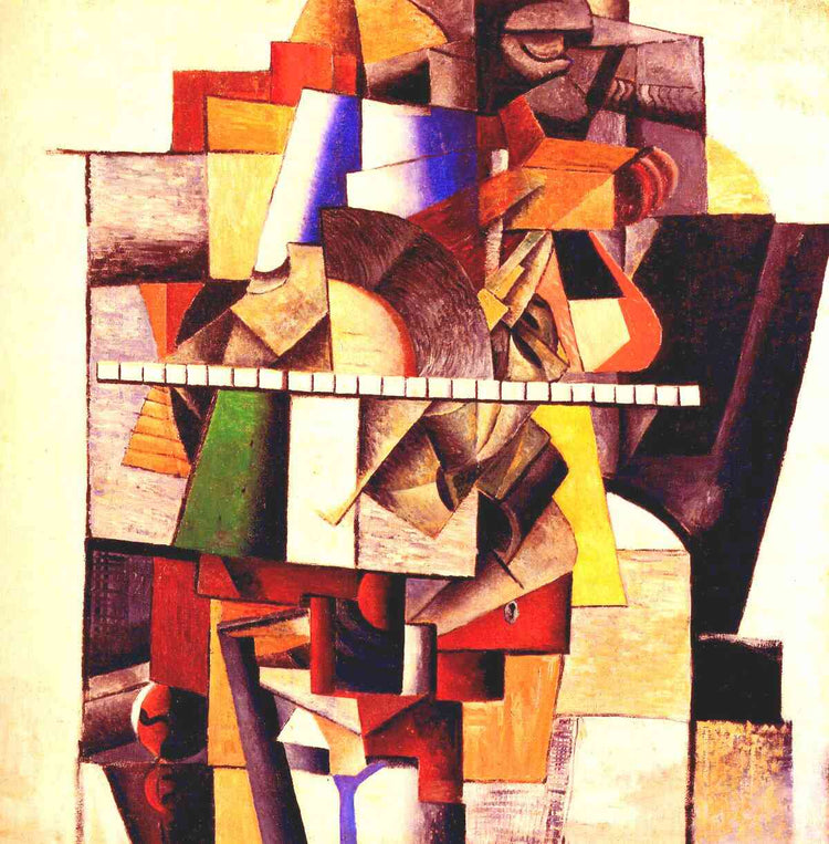 Portrait of M.V.Matyushin - Kazimir Malevich