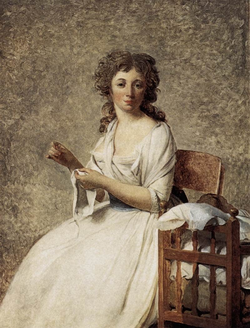 Portrait of Madame Adelaide Pastoret - Jacques-Louis David