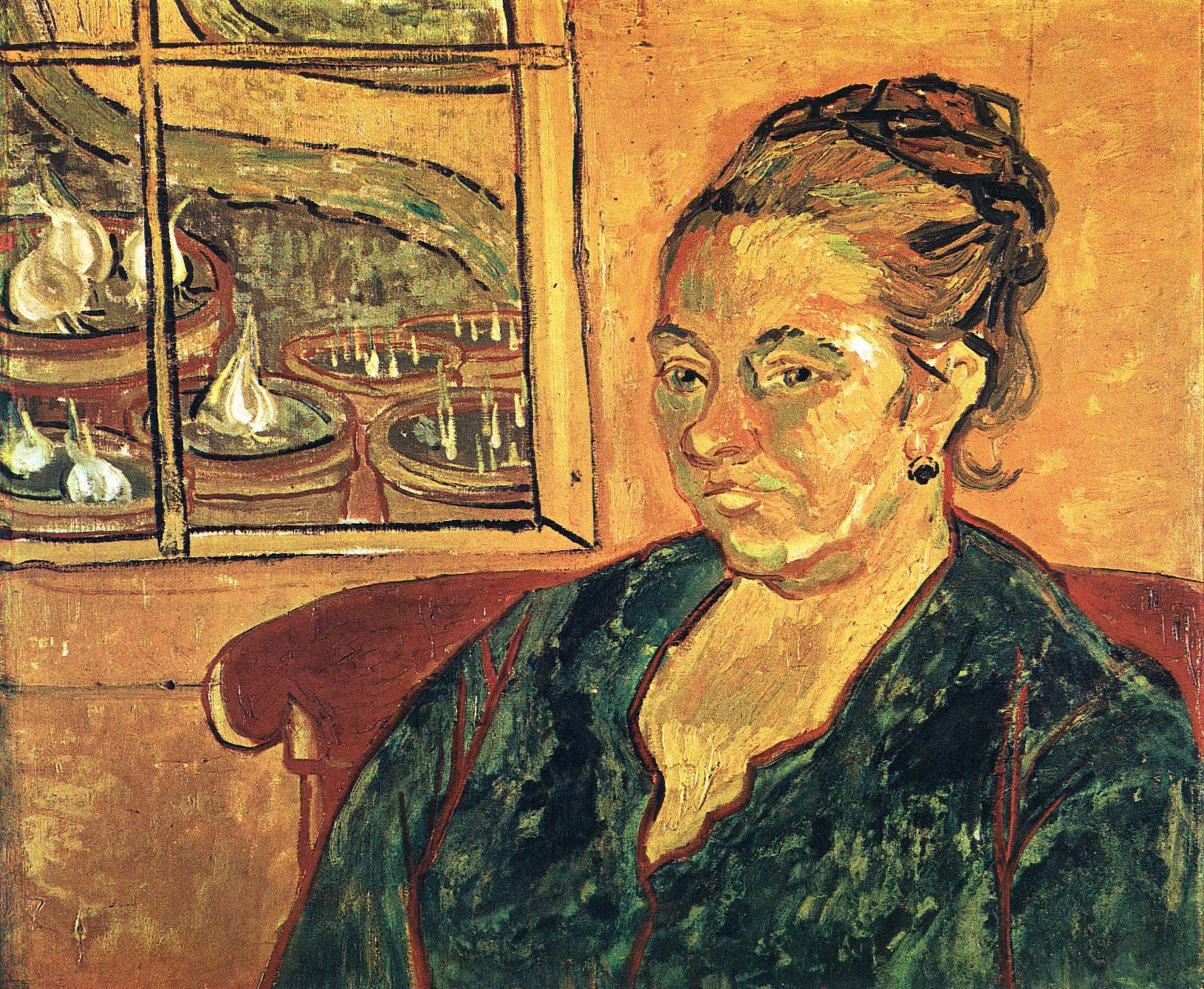 Portrait of Madame Augustine Roulin - Vincent van Gogh