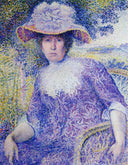 Portrait of Madame Cross by Henri-Edmond Cross — hand-painted portrait oil painting reproduction on canvas