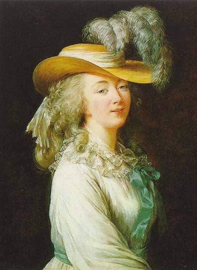 Portrait of Madame du Barry - Louise Elisabeth Vigee Le Brun