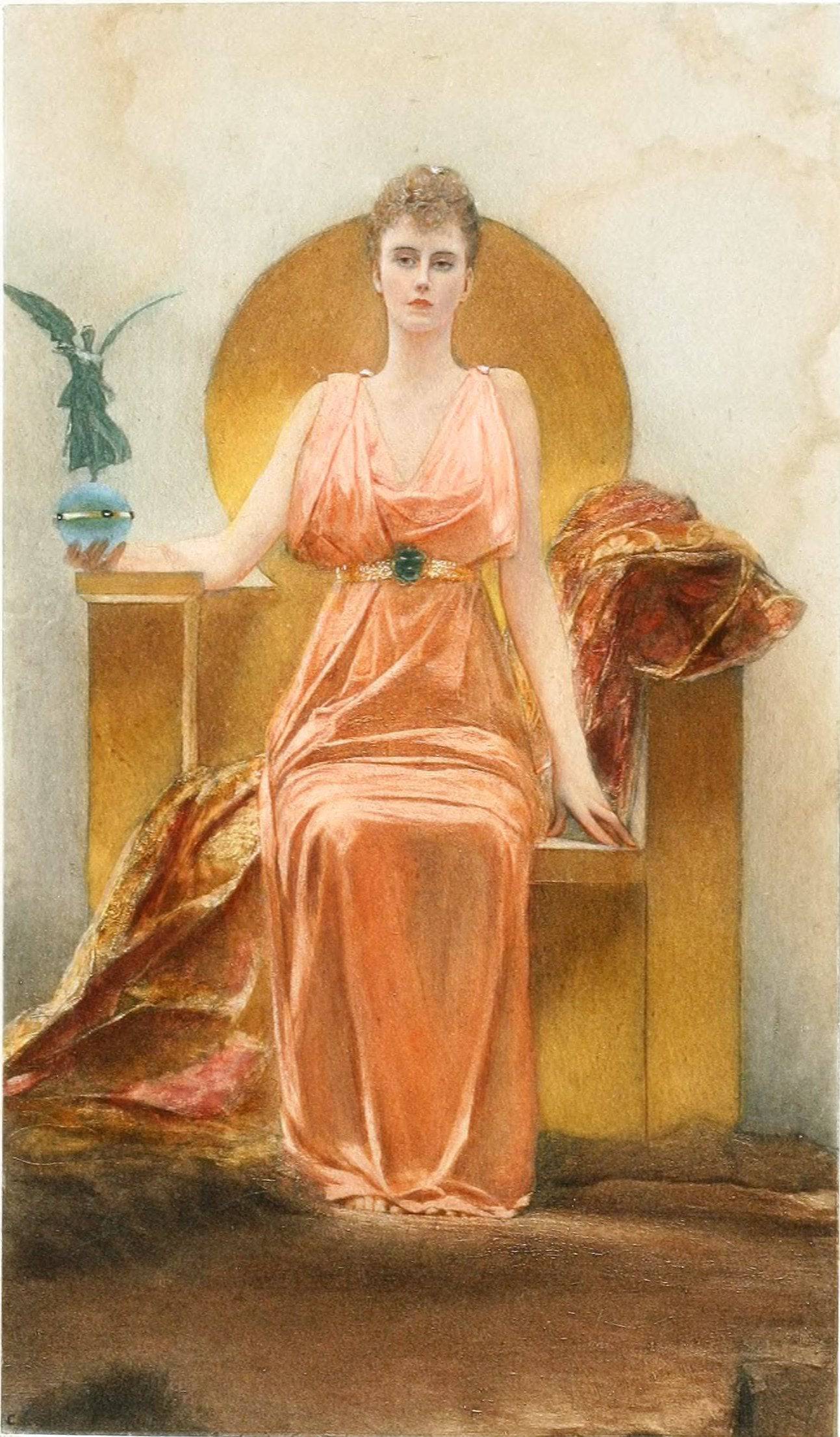 Portrait of Madame Hélène Vincent - Benjamin Constant