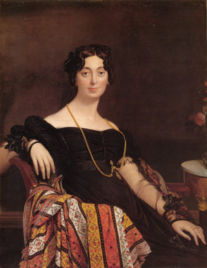 Portrait of Madame Leblanc - Jean Auguste Dominique Ingres