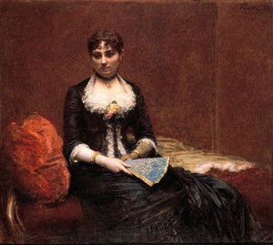 Portrait of Madame Léon Maître - Henri Fantin-Latour