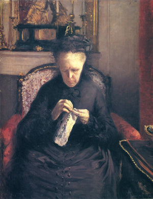 Portrait of Madame Martial Caillebotte - Gustave Caillebotte