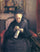 Portrait of Madame Martial Caillebotte in modern living room