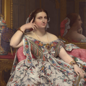 Portrait of Madame Moitessier Sitting