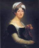 Portrait of Madame Péan de Saint-Gilles by Pierre-Paul Prud'hon — male oil painting wall art, Romanticism