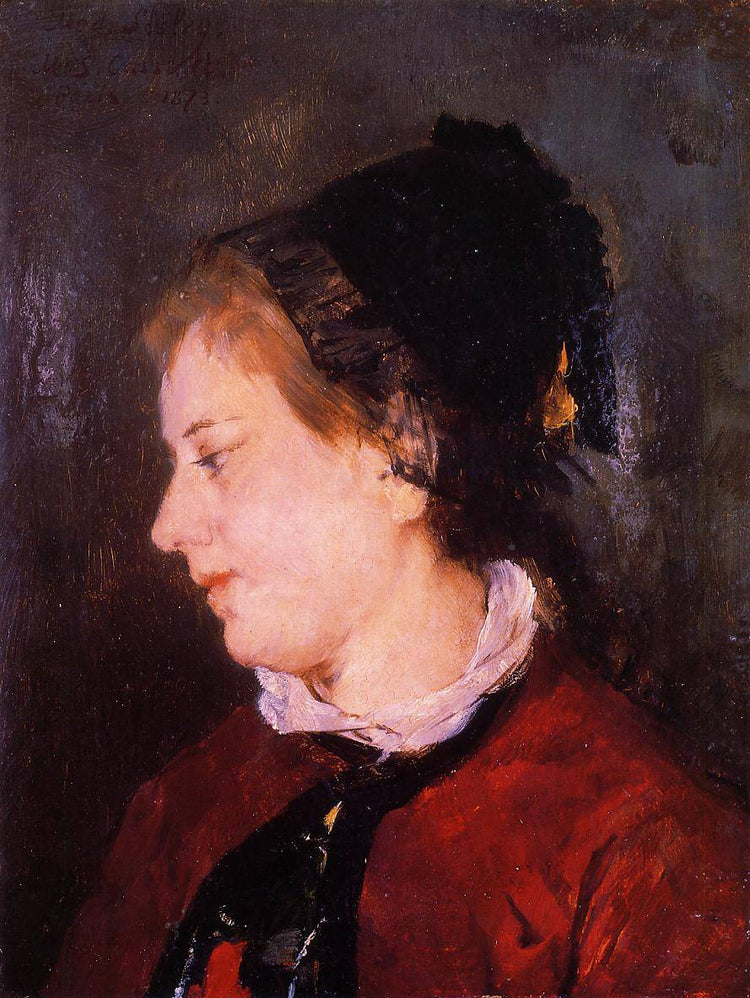 Portrait of Madame Sisley - Mary Cassatt