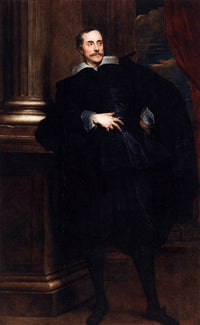 Portrait of Marcello Durazzo by Anthony van Dyck — hand-painted portrait oil painting reproduction on canvas