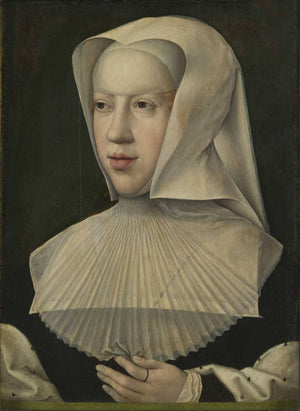 Portrait of Margaret of Austria, Duchess of Savoy - Bernard Van Orley