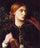 Portrait of Maria Leathart in hallway