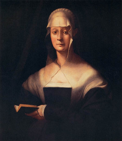 Portrait of Maria Salviati in study